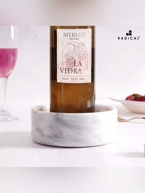 Radicaln Marble Wine Bottle Coaster